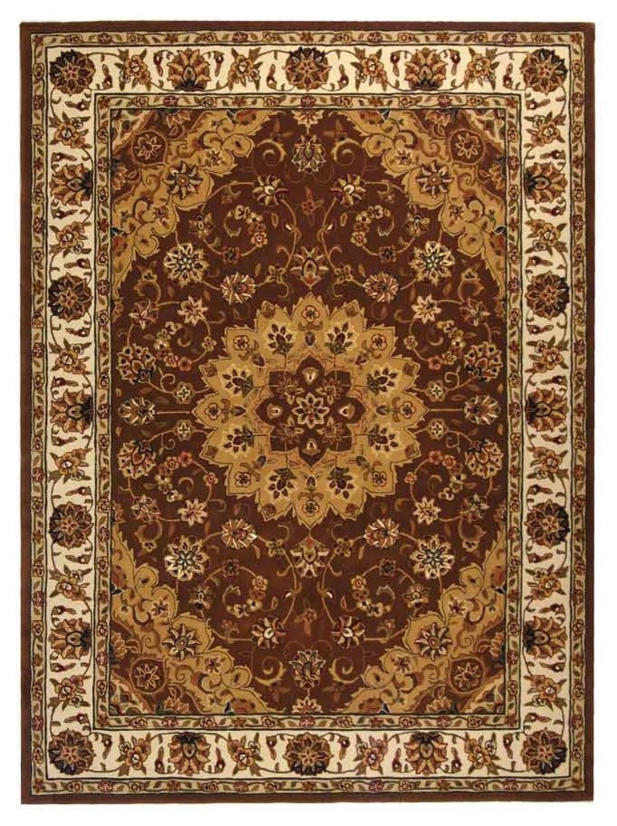 Hand-Tufted Tan And Ivory Rug Runner, 2'3"X8'
