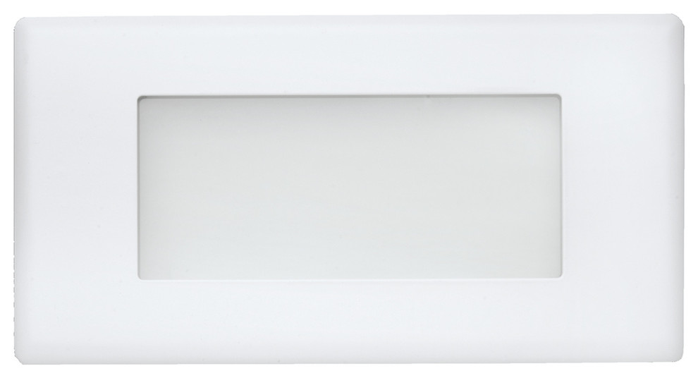 NICOR 15810COVER 10" Glass Step Light Faceplate Cover Contemporary
