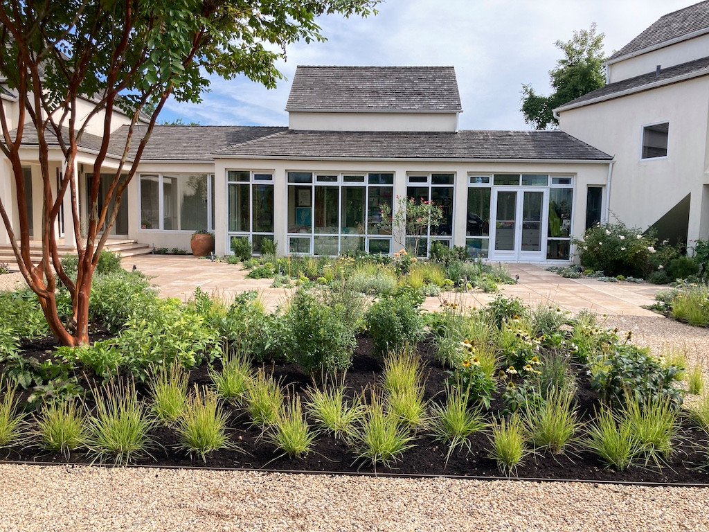 Watermill, NY, Native Coastal Courtyard