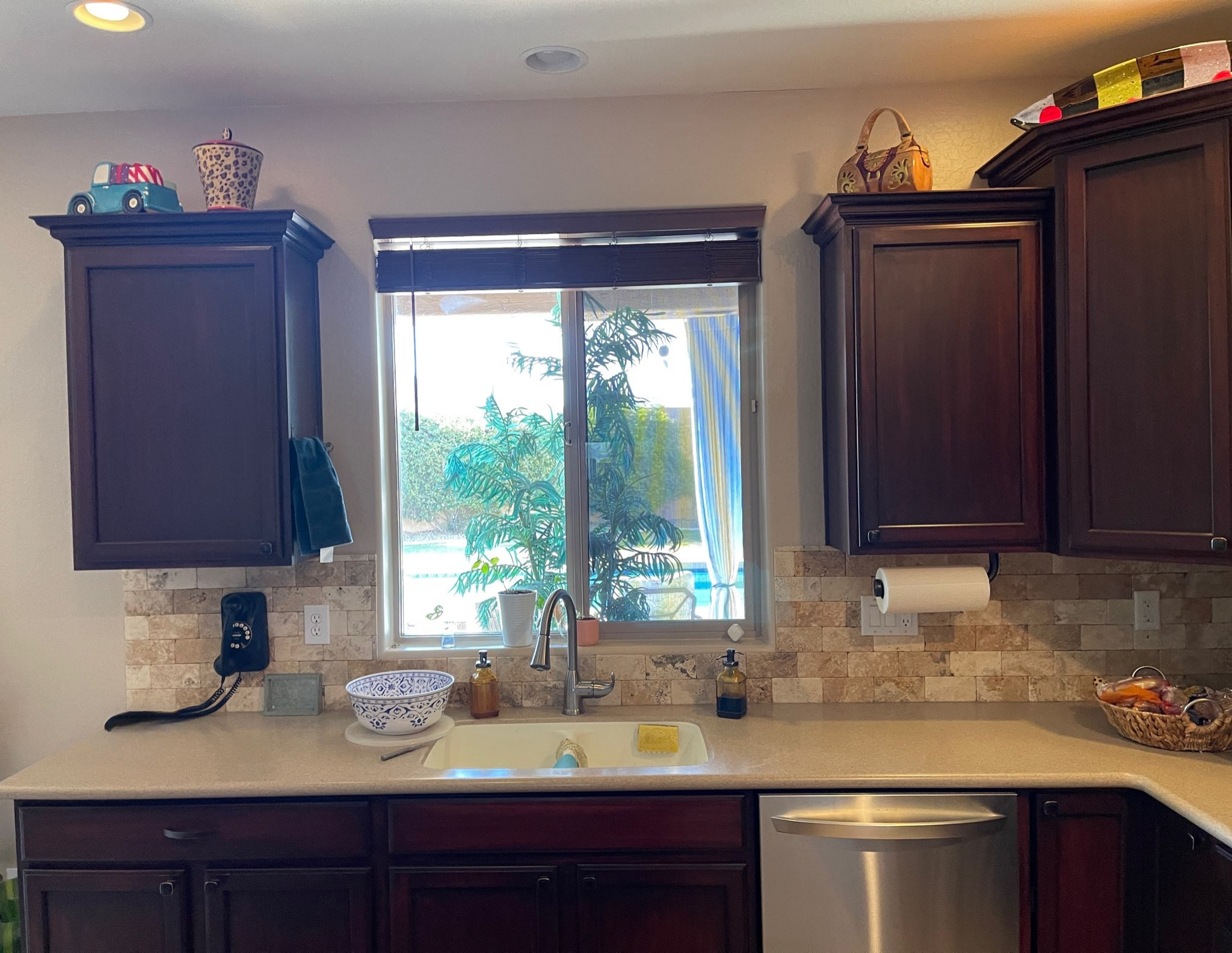 Stain and Paint Kitchen Reface