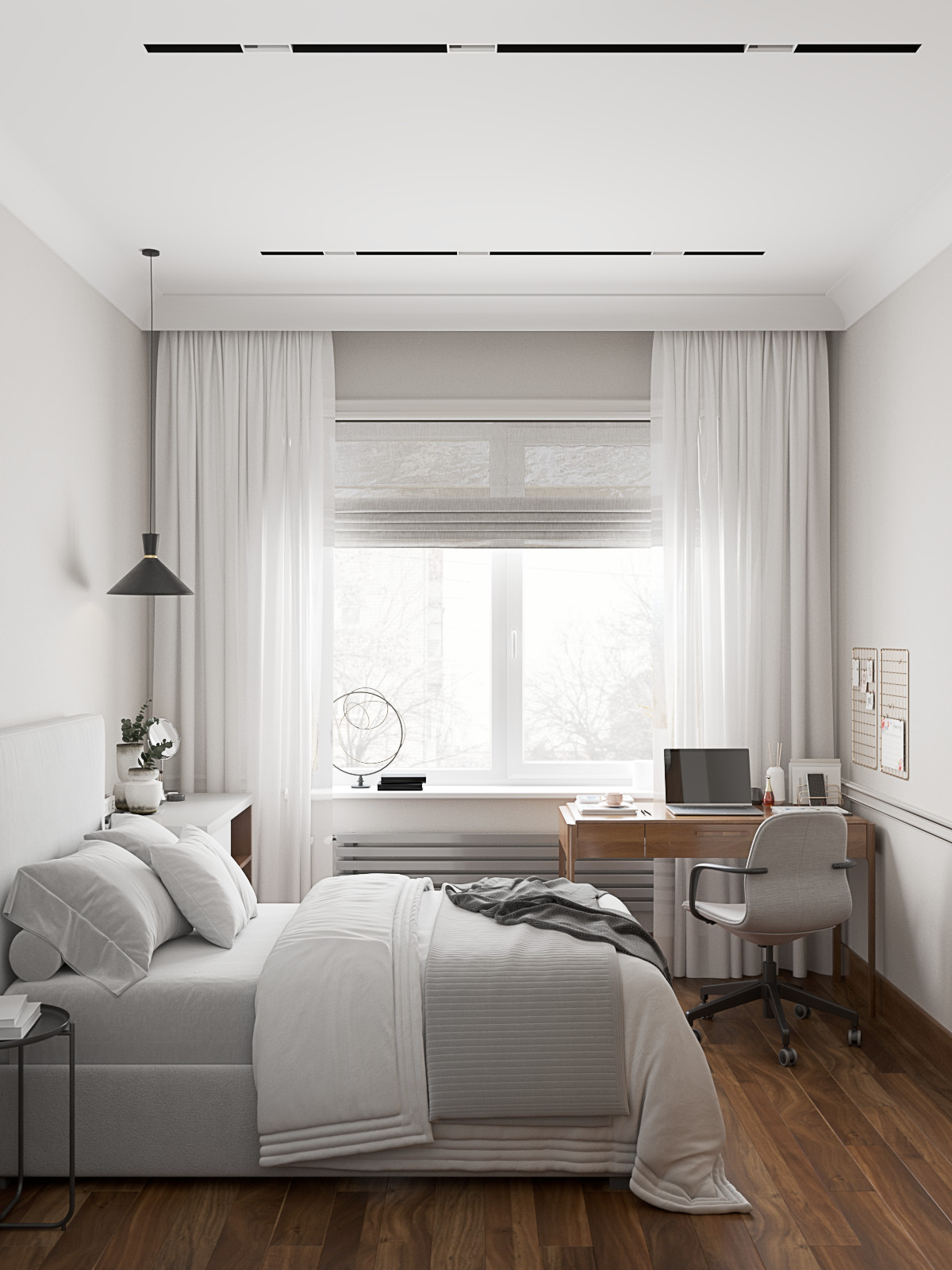 Визуализация трехномнатной квартиры для студии EEDS