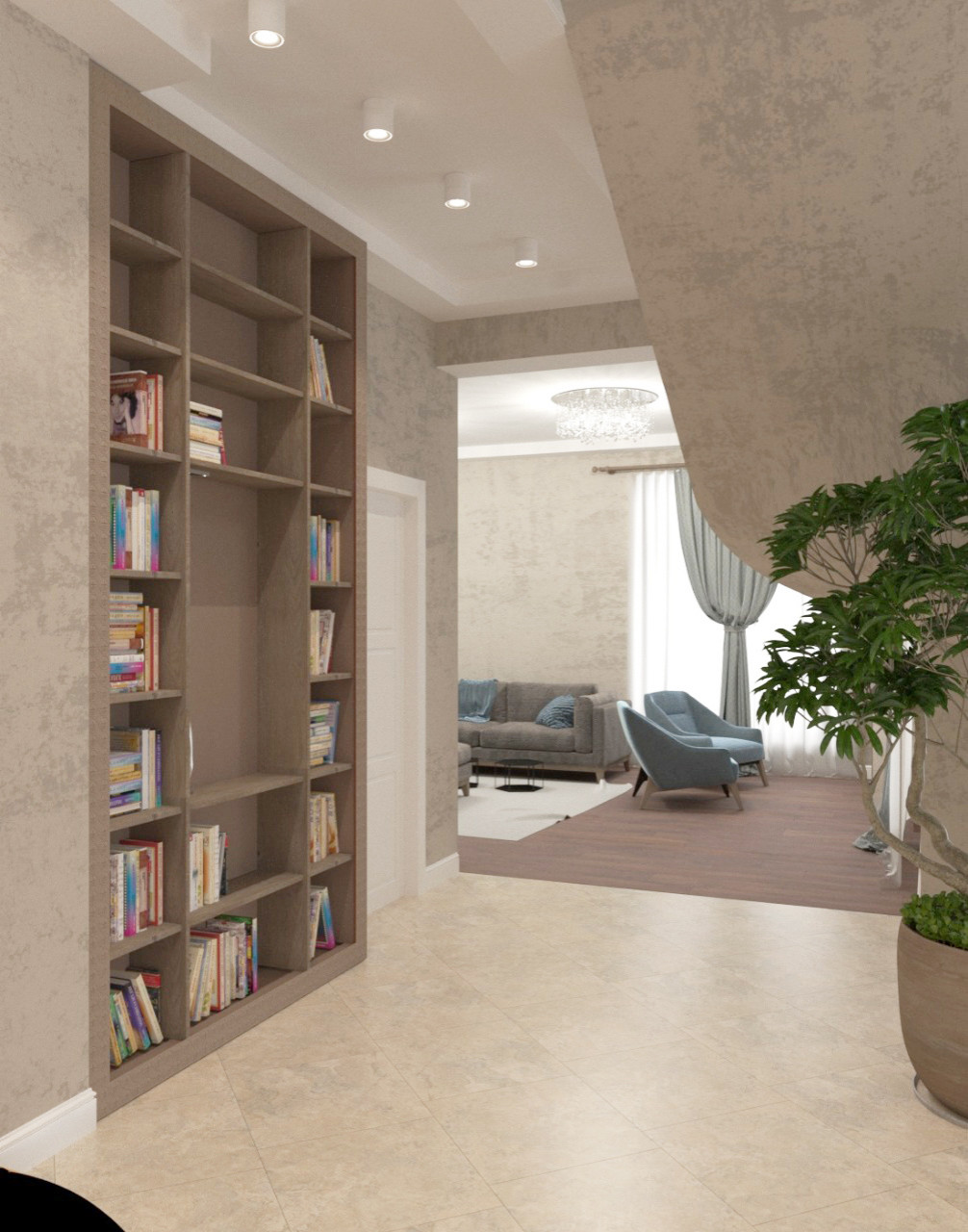 Коттедж для семьи из 3хчеловек