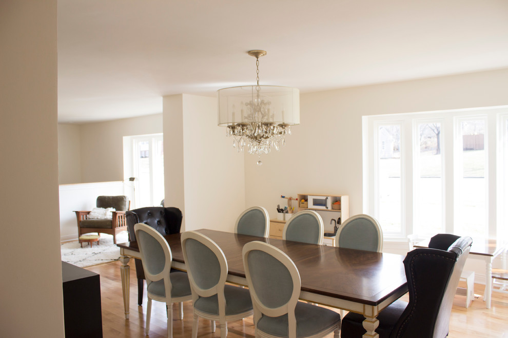 Transitional dining room photo in Richmond