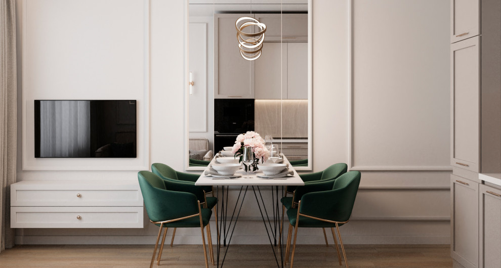 Дизайн-проект двухкомнатной квартиры в Москве в ЖК "Первый Московский"