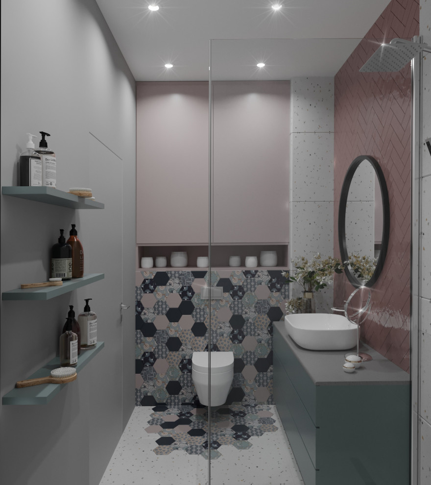 "Малиновое вино" Дизайн-проект квартиры 50 метров