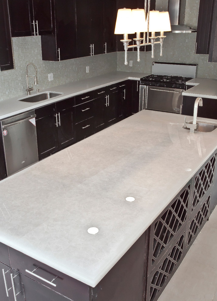 Glass2 Slabs from Royal Stone & Tile Los Angeles par Royal Stone