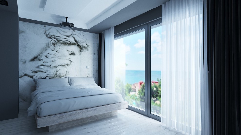 Визуализация спальни для девушки