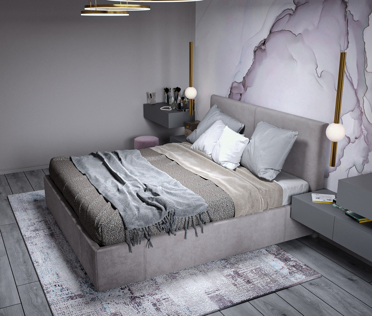 Двухуровневая квартира на Западном.