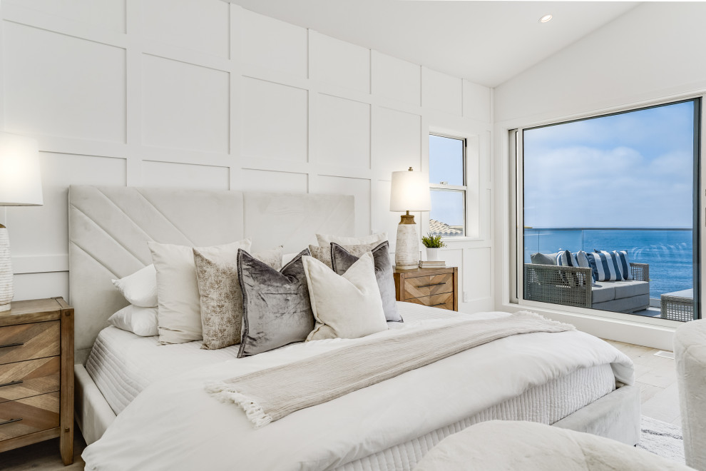 La Jolla Ocean View Remodel - Beach Style - Bedroom - San Diego - by ...