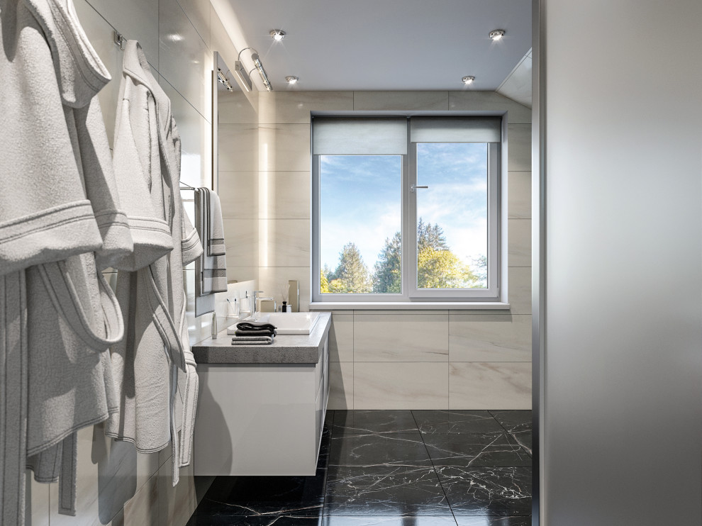 Дизайн интерьера мансарды дома (ул.Б.Зуевская)