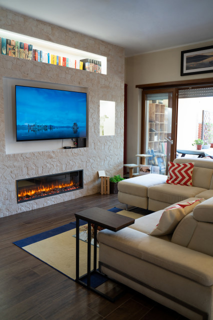 Progetto AD contemporary-living-room