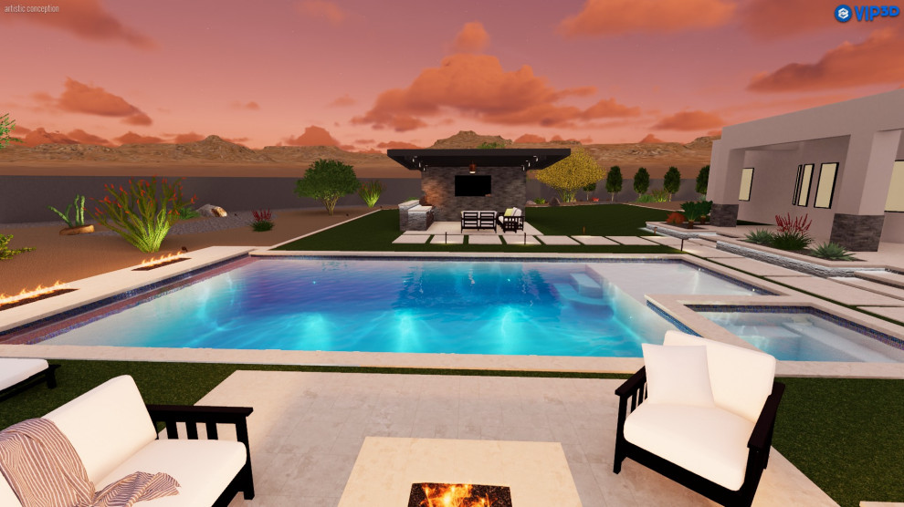 Scottsdale Outdoor living design