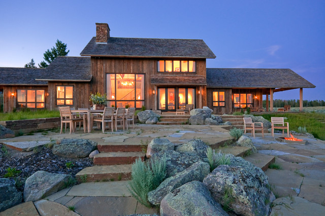 Smith River Ranch rustikal-patio