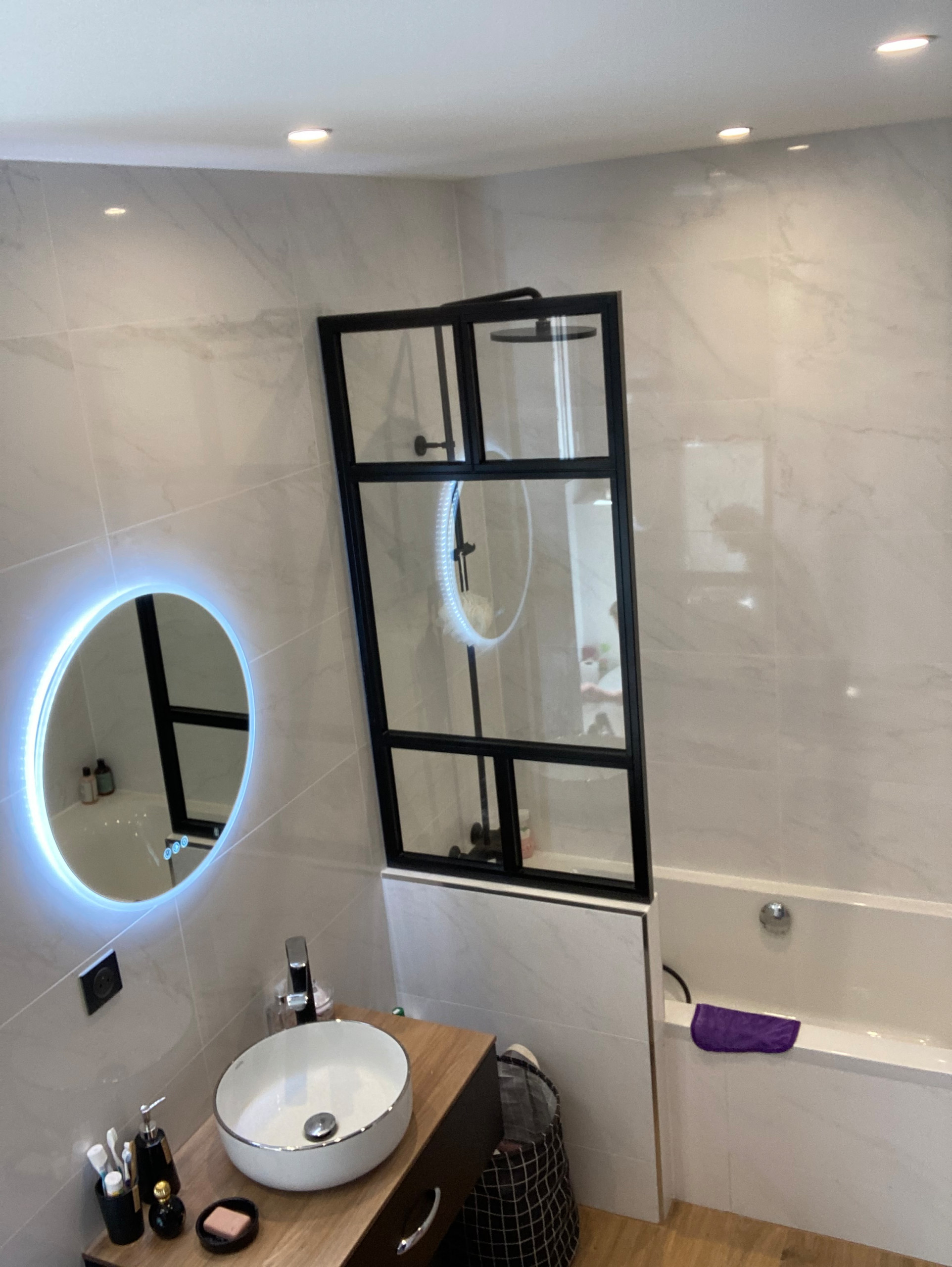 Rénovation d'une salle de bain d'appartement en centre ville