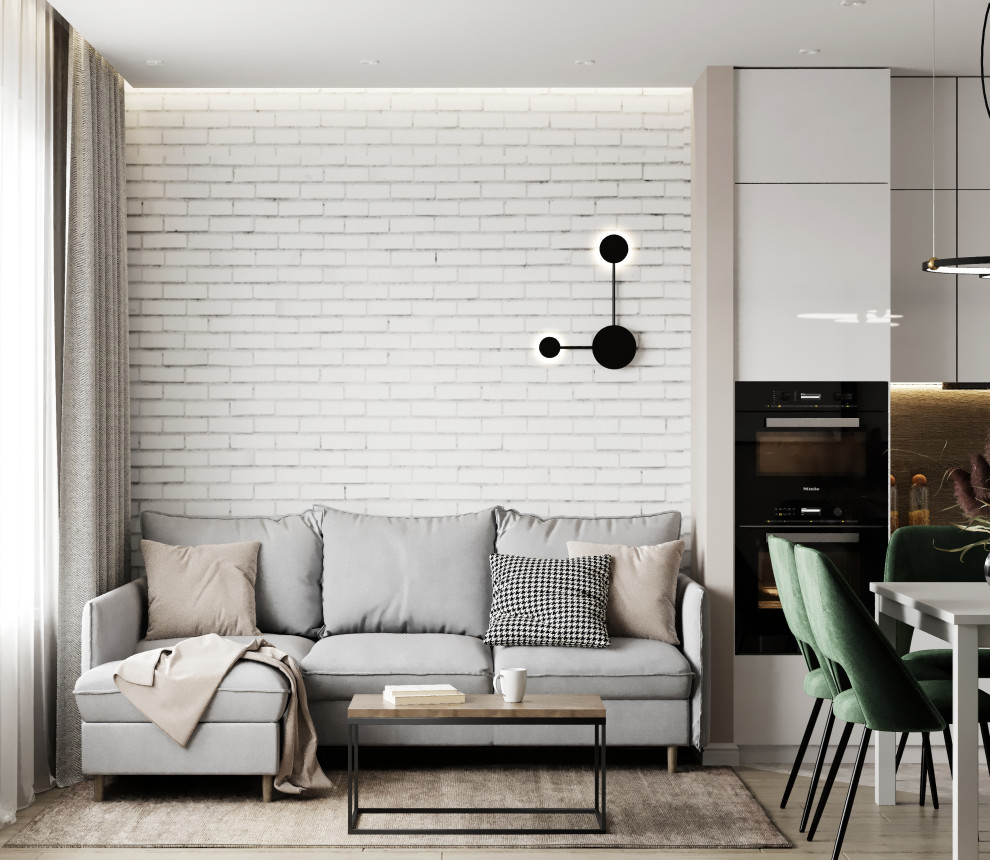 Трёхкомнатная квартира для семьи из 5 человек. 75 кв.м.