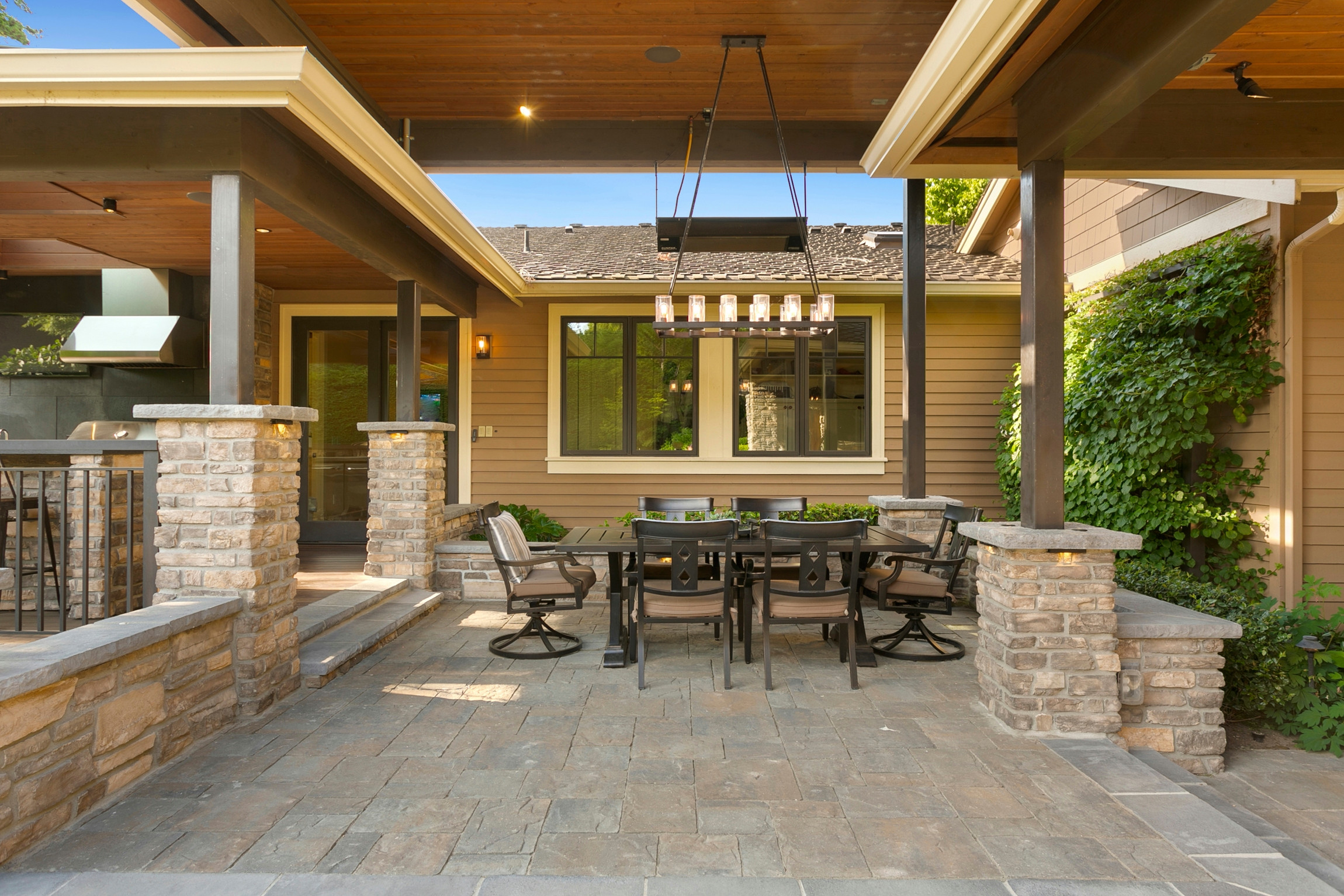 Yarrow Point Triple Roof Outdoor Living