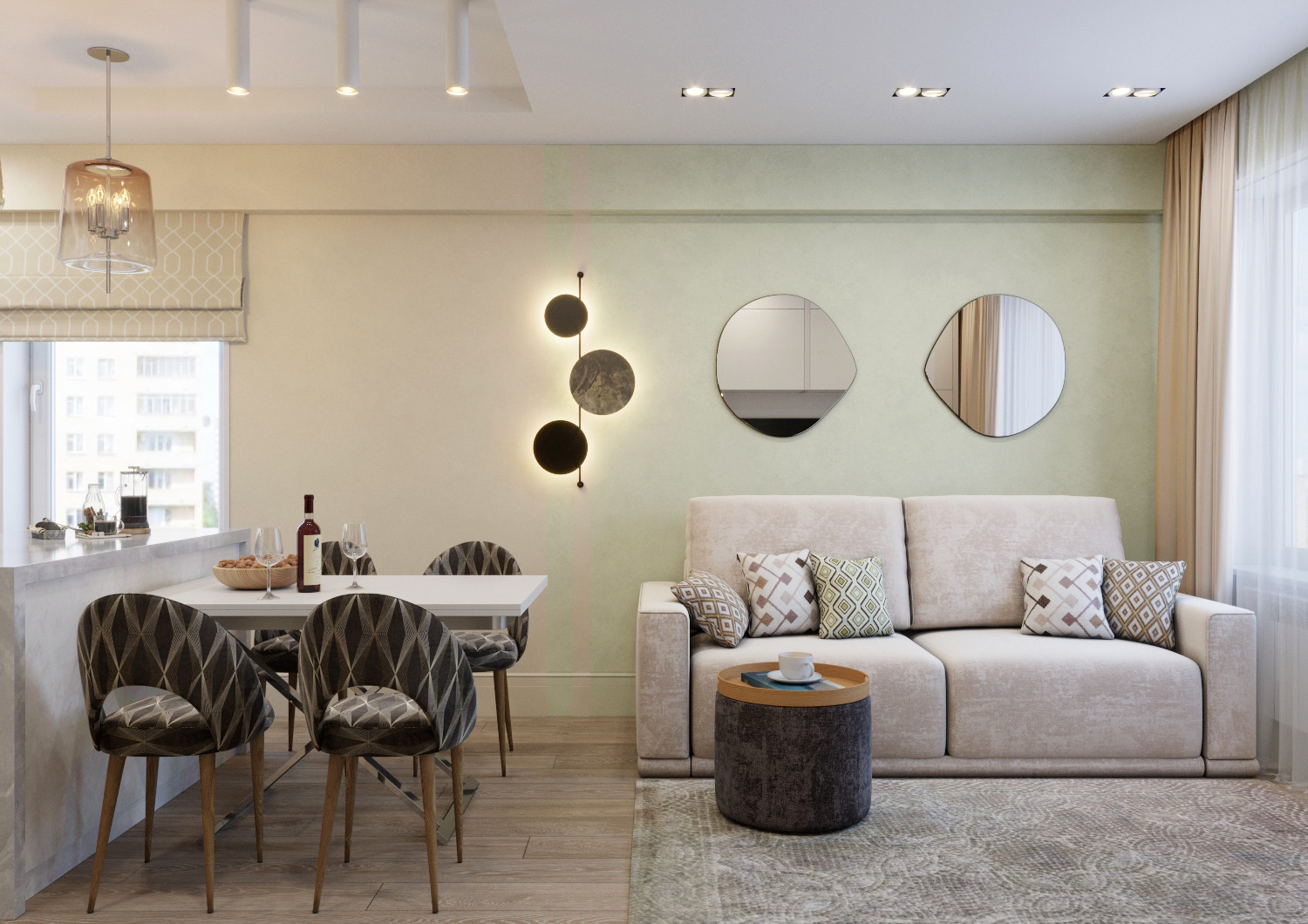 Квартира для дружной пары