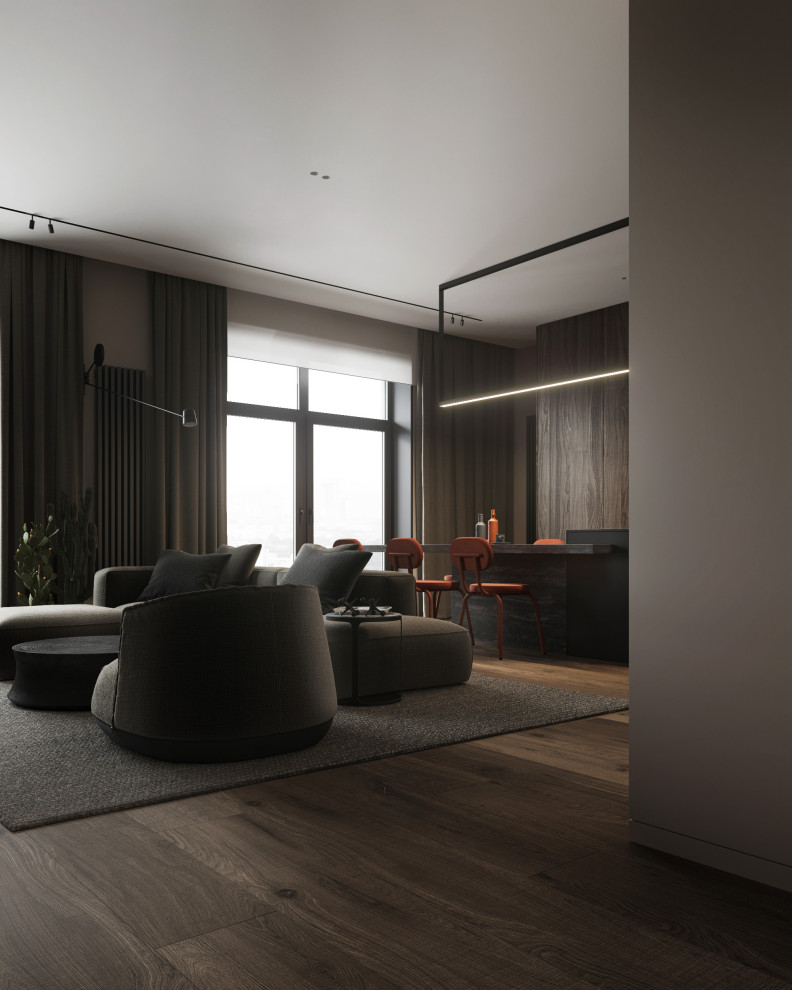 Flat in natural colours | Квартира в природных оттенках