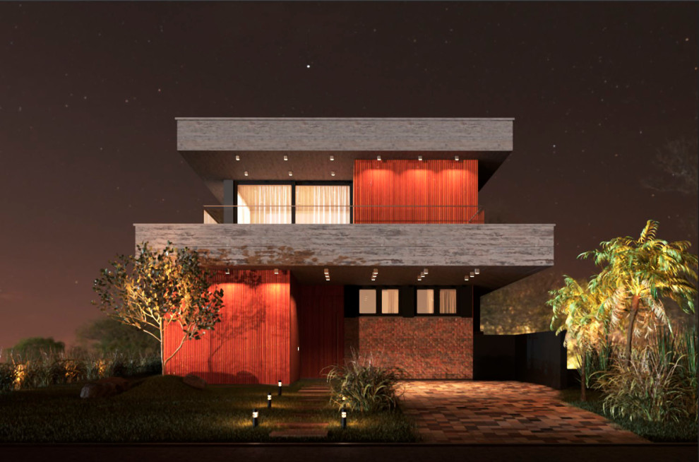 Визуализация экстерьер. Работа выполнена в 3dmax + Corona Render