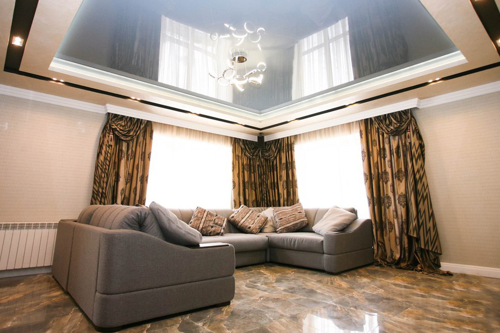 Дом с мансардой