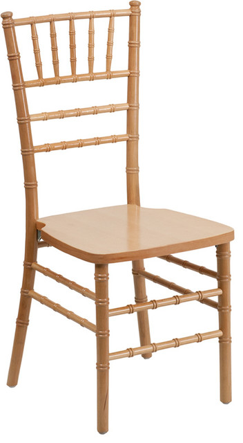 Flash Furniture Flash Elegance Supreme Natural Wood Chiavari Chair