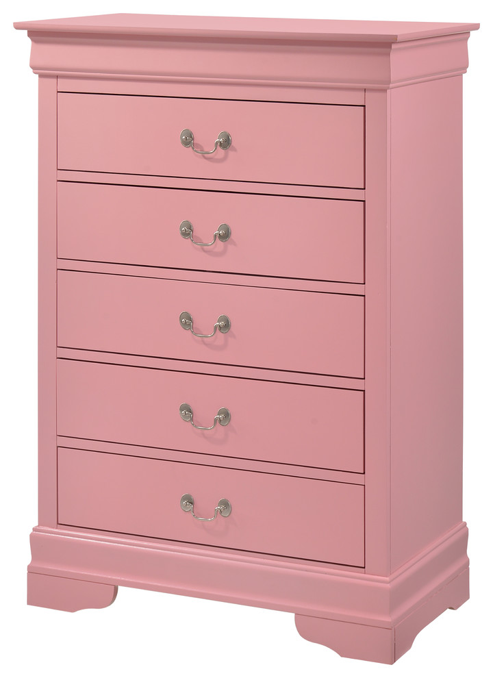 Louis Phillipe Chest Gray Eclectic Dressers By Glory Furniture