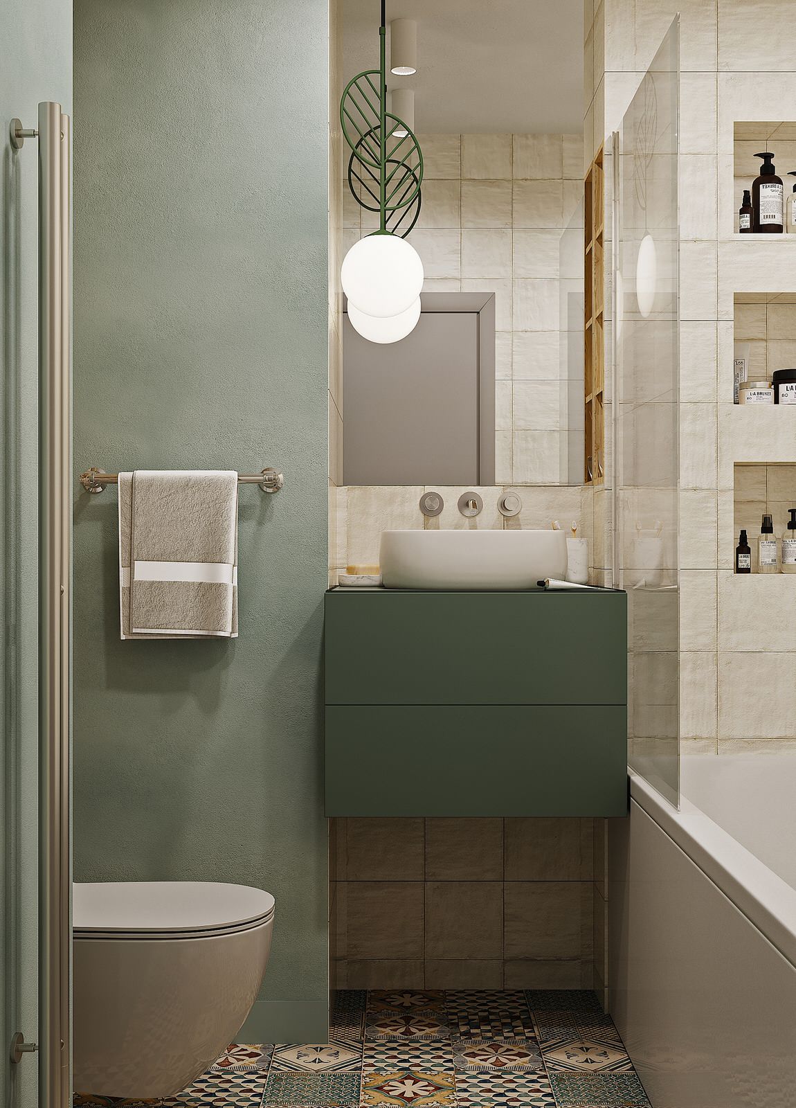 Теплая квартира в "колониальном стиле"