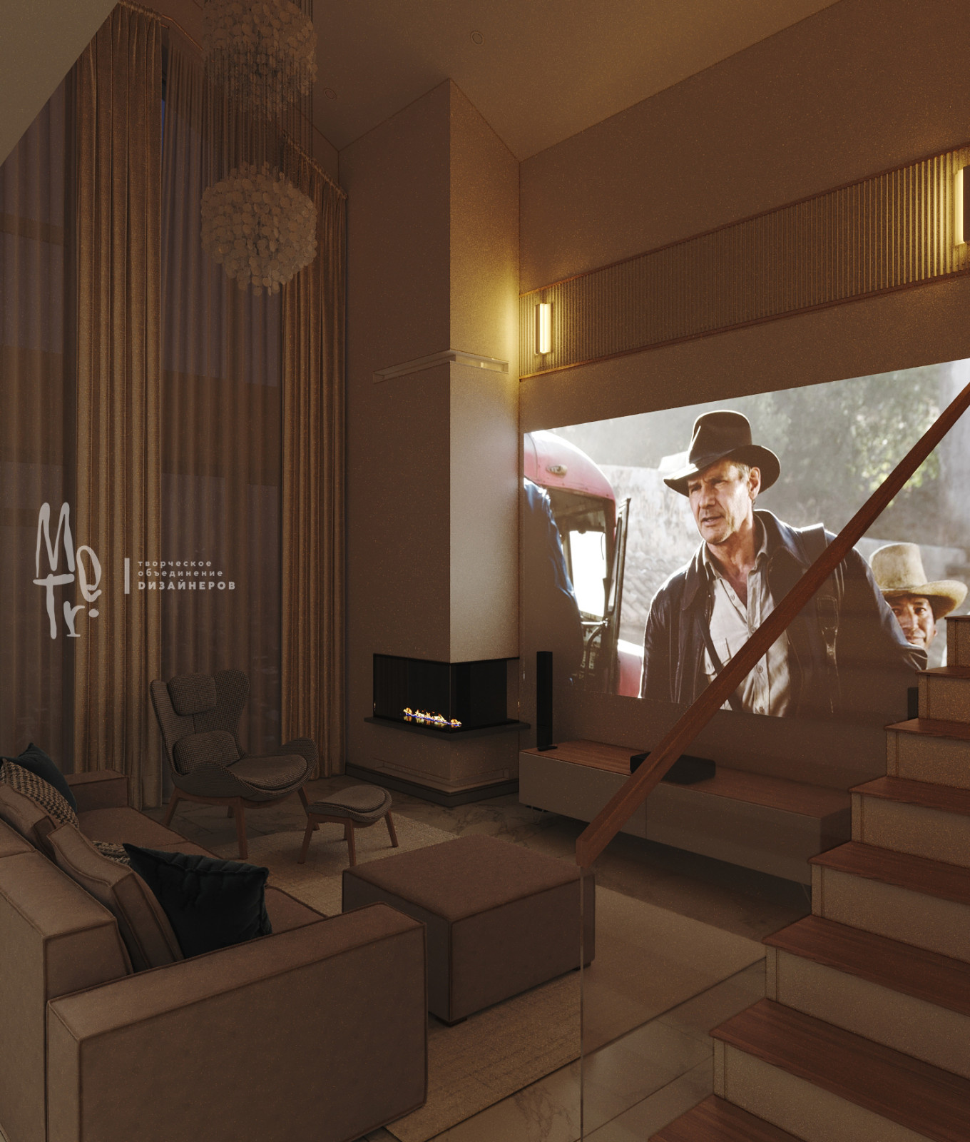 Дизайн-проект дома в г.Хабаровск