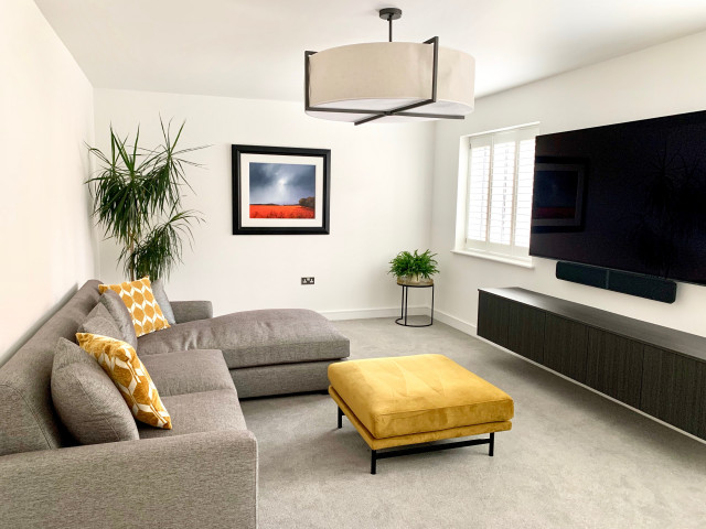 flitwick snug contemporary-vardagsrum