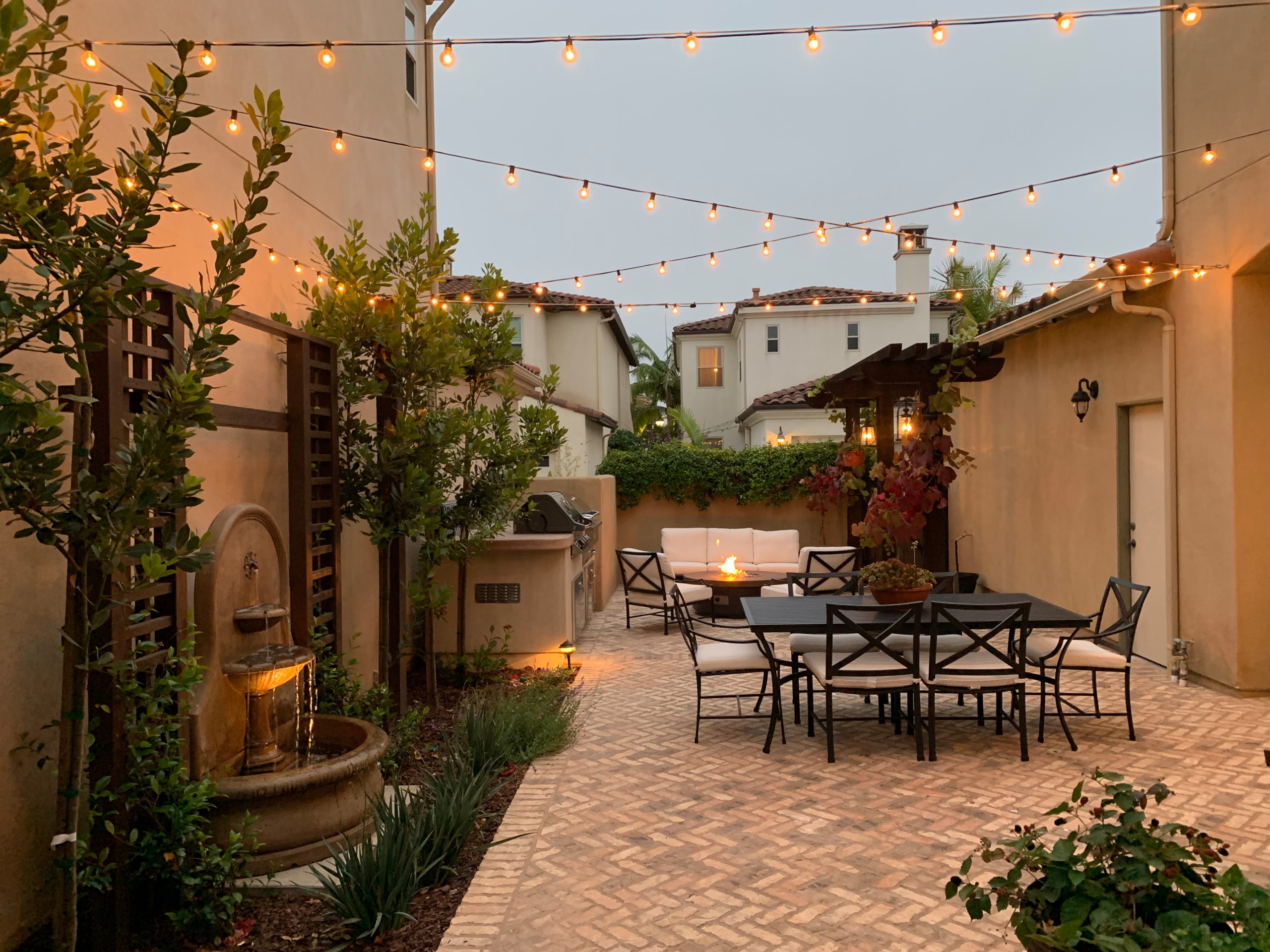 San Diego Mediterranean Outdoor Living