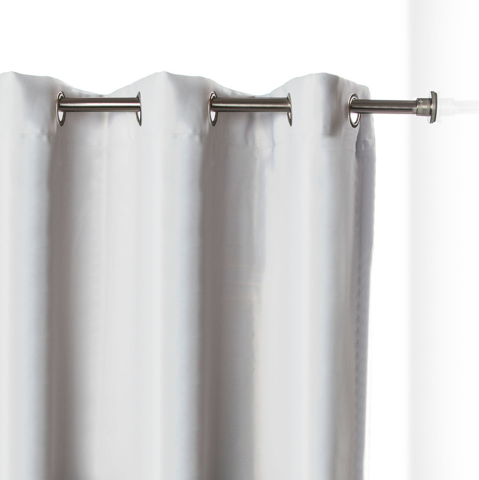 Premium Heavyweight Tension Rod Room Divider Kits Modern Screens