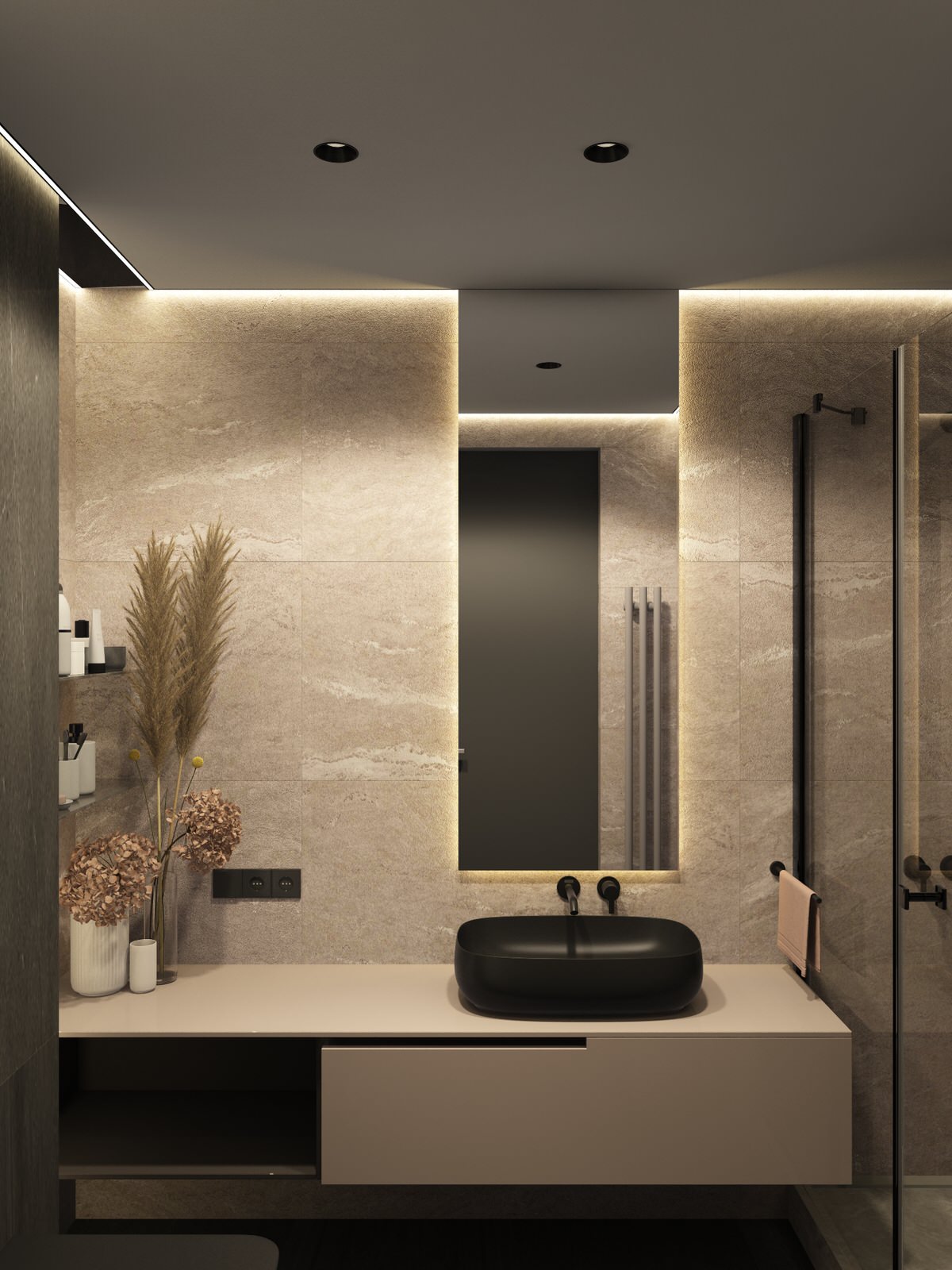 Современный хай тек. Пентхаус в Городе К.