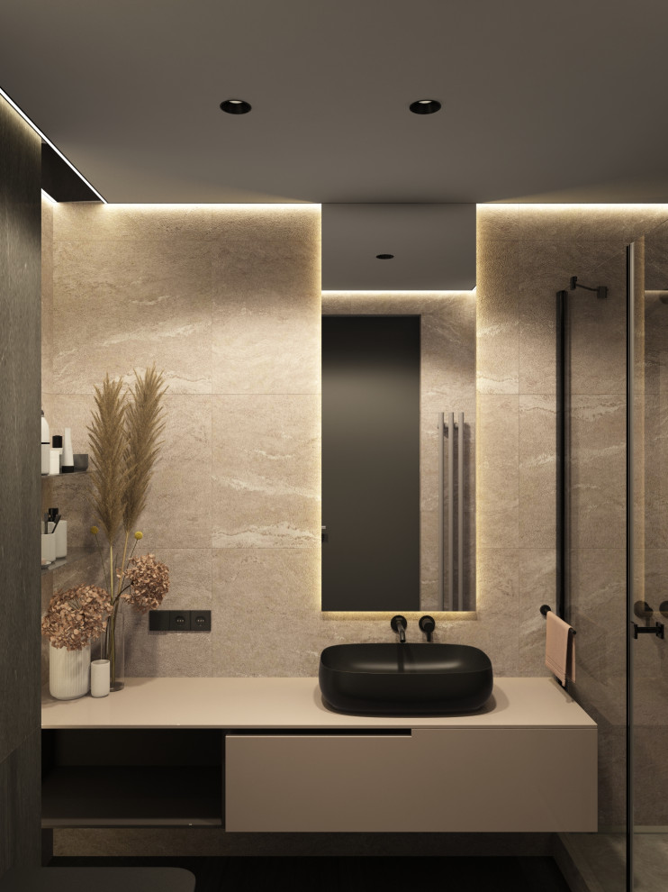 Современный хай тек. Пентхаус в Городе К.