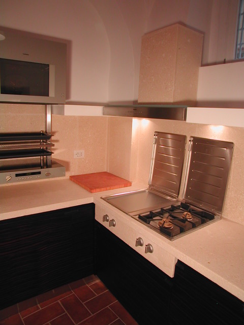 Particolare cucina contemporary-koek