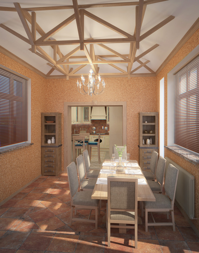 Дизайн-проекта загородного дома. Визуализация