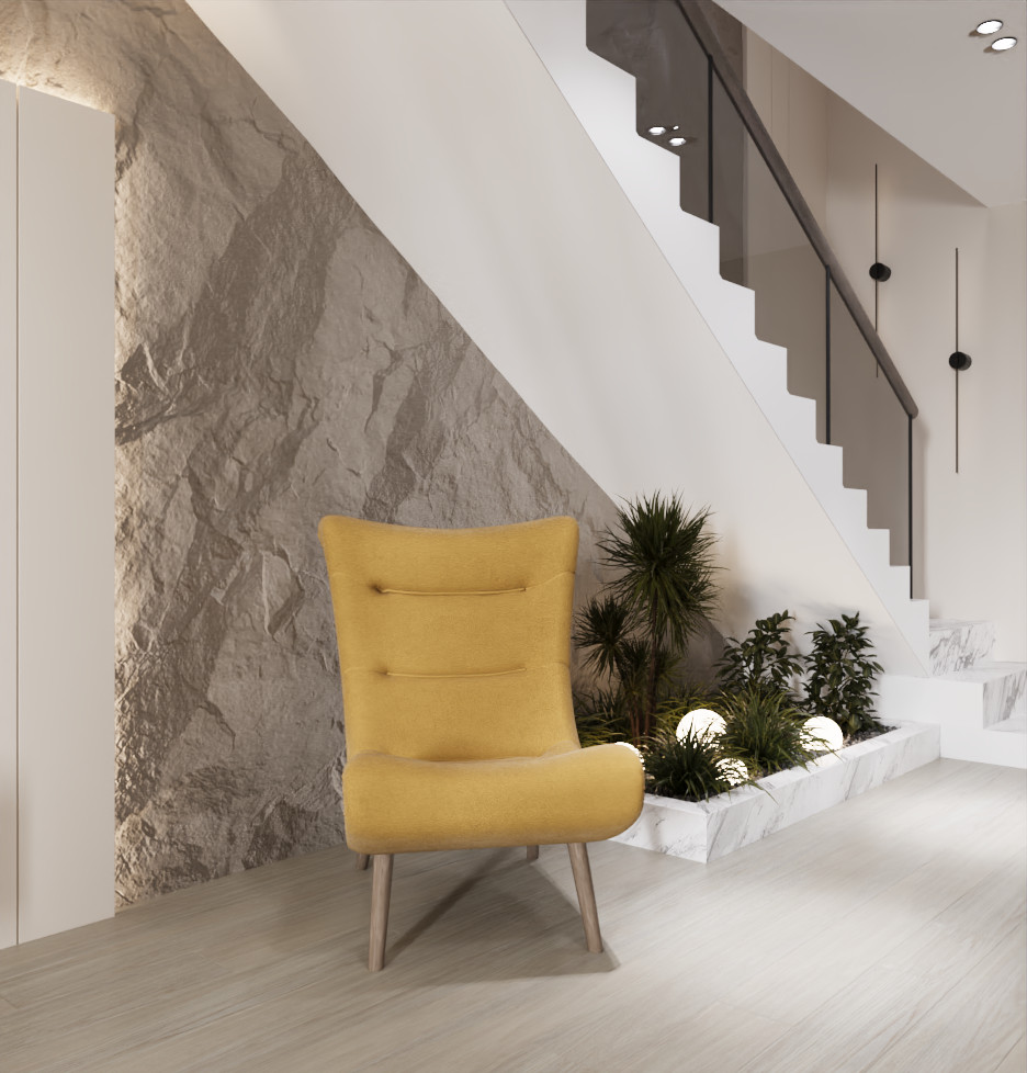 гостиная в таунхаусе