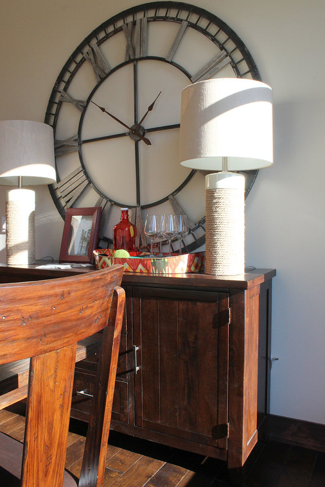 Dining room - dining room idea in Seattle
