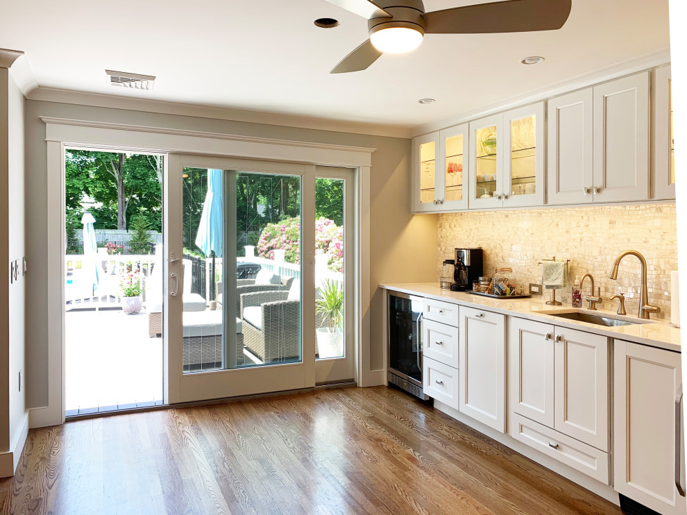 Home design - contemporary home design idea in Providence