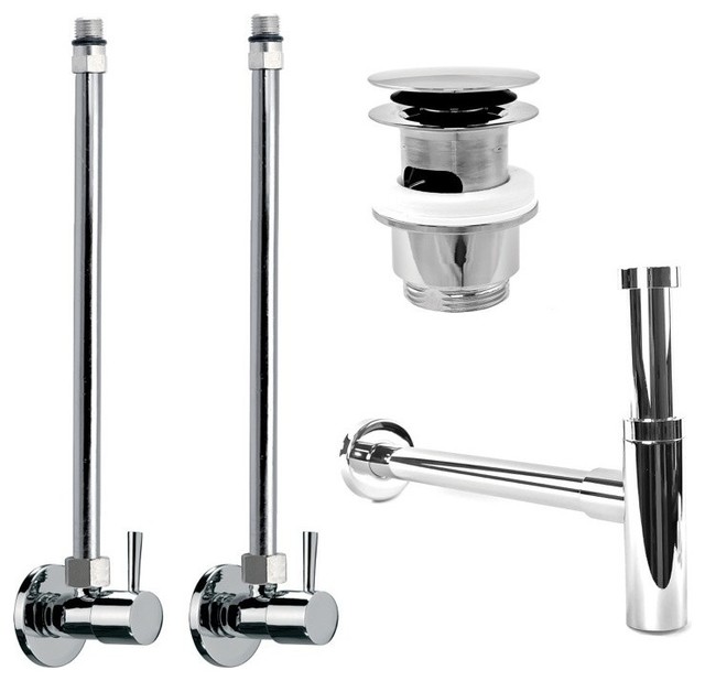 AllInclusive Sink Installation Kit Contemporary Bathroom Sink And