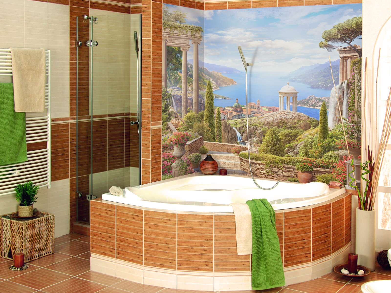 Фрески в ванной