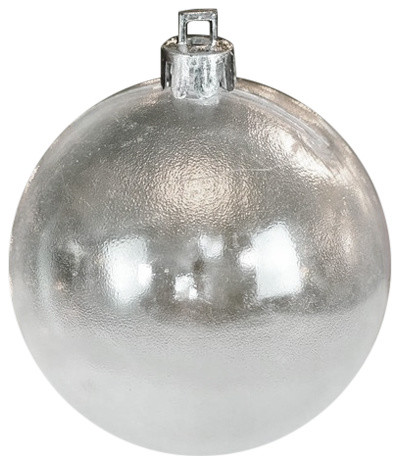 Clear Transparent Shatterproof Christmas Ball Ornament 4 100 Mm Contemporary Christmas Ornaments By Northlight Seasonal Houzz