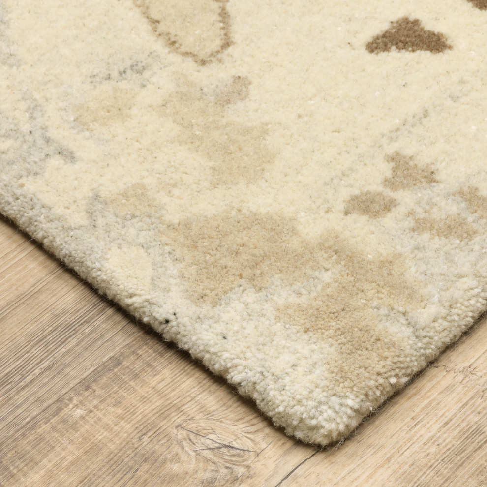 Oriental Weavers Anastasia 68009 Beige/Charcoal Area Rug, 8'x10