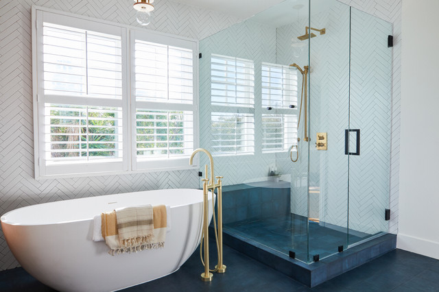 Manhattan Beach, CA modern-badezimmer
