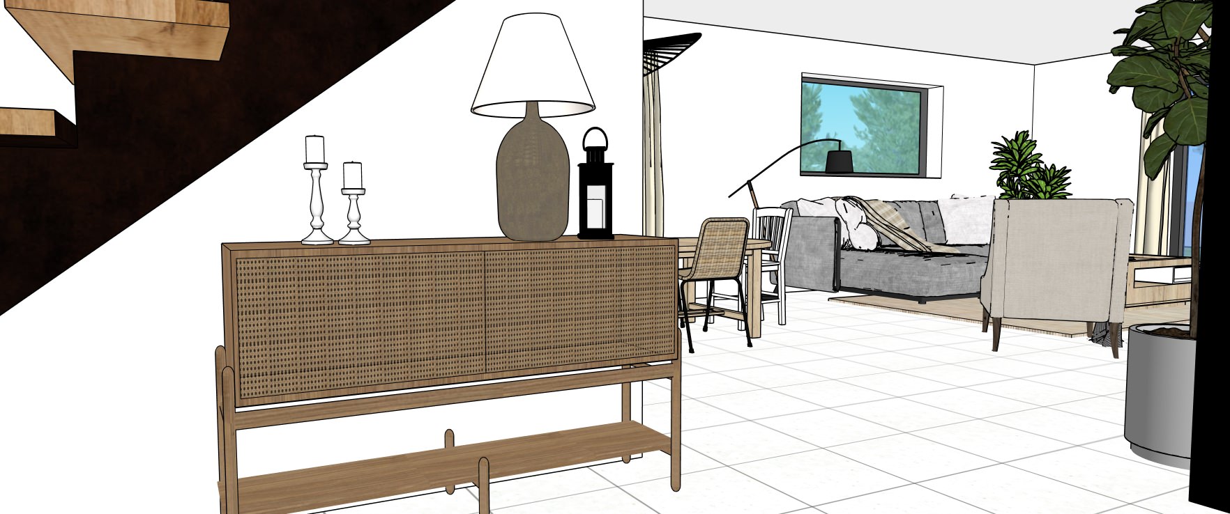 PROJET AMENAGEMENT D'UNE MAISON EN VENTE