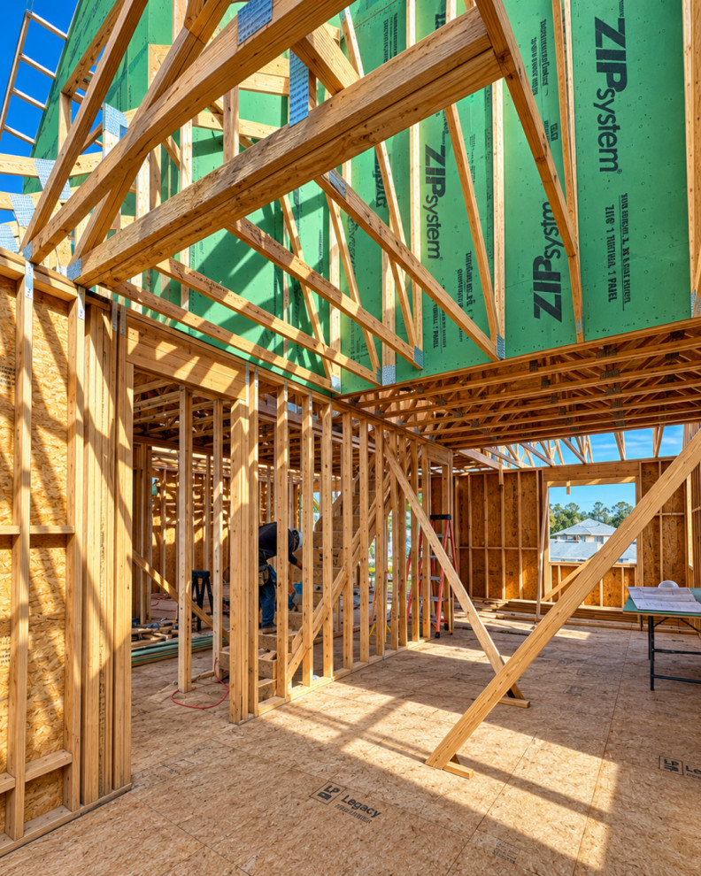 Three-Story Custom Home - Phase 4 of 4: Second-Floor Structural Framing