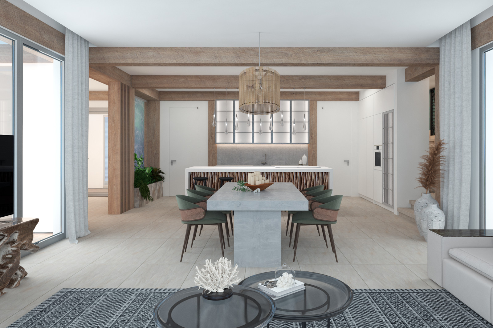 Вилла на берегу реки в Саратове