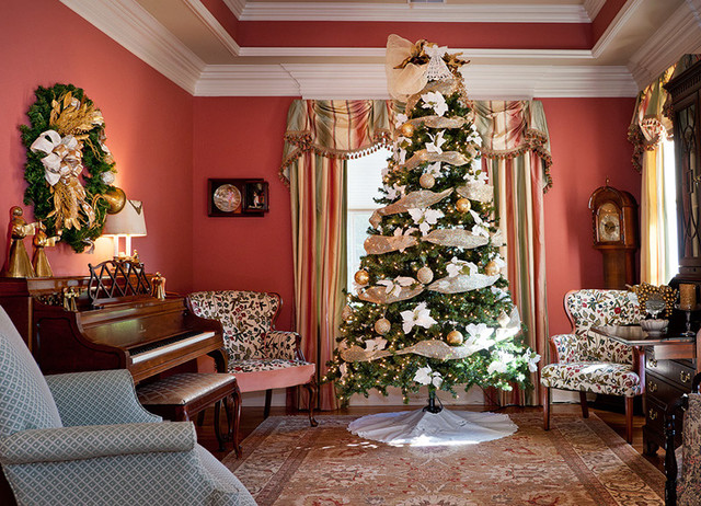 Christmas Decorating  2  Traditional  Living Room  Nashville  by