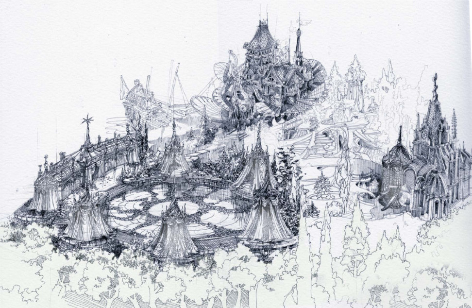 Эскизы - архитектура