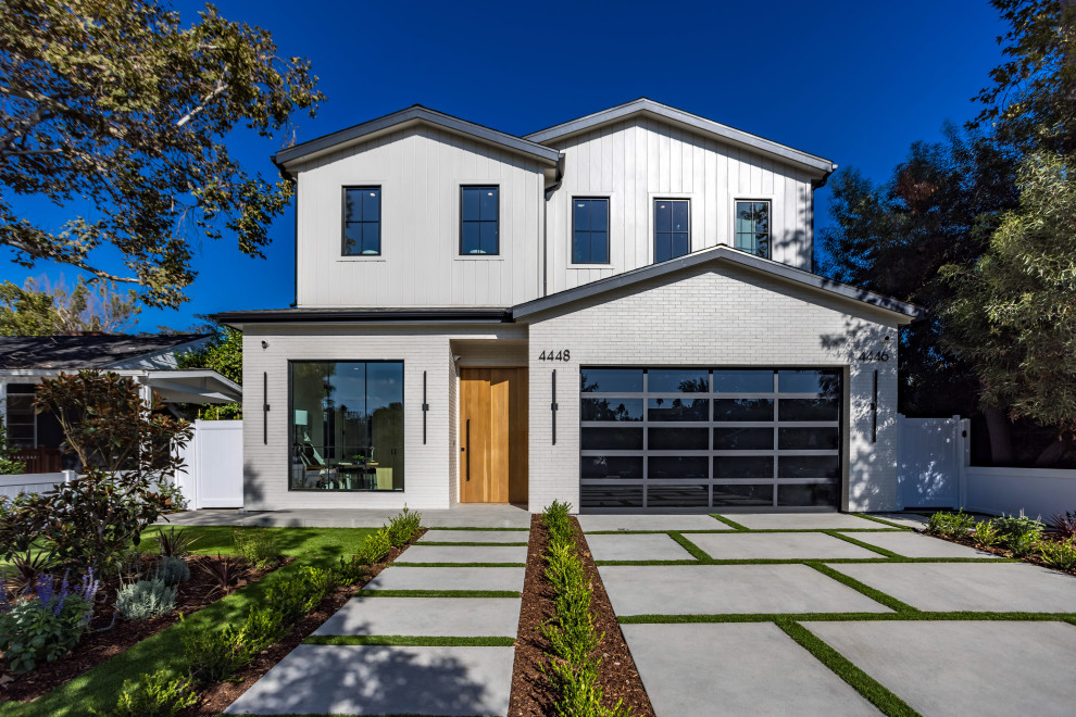 Complete Home Remodel & Addition- Studio City - Modern - Entry - Los