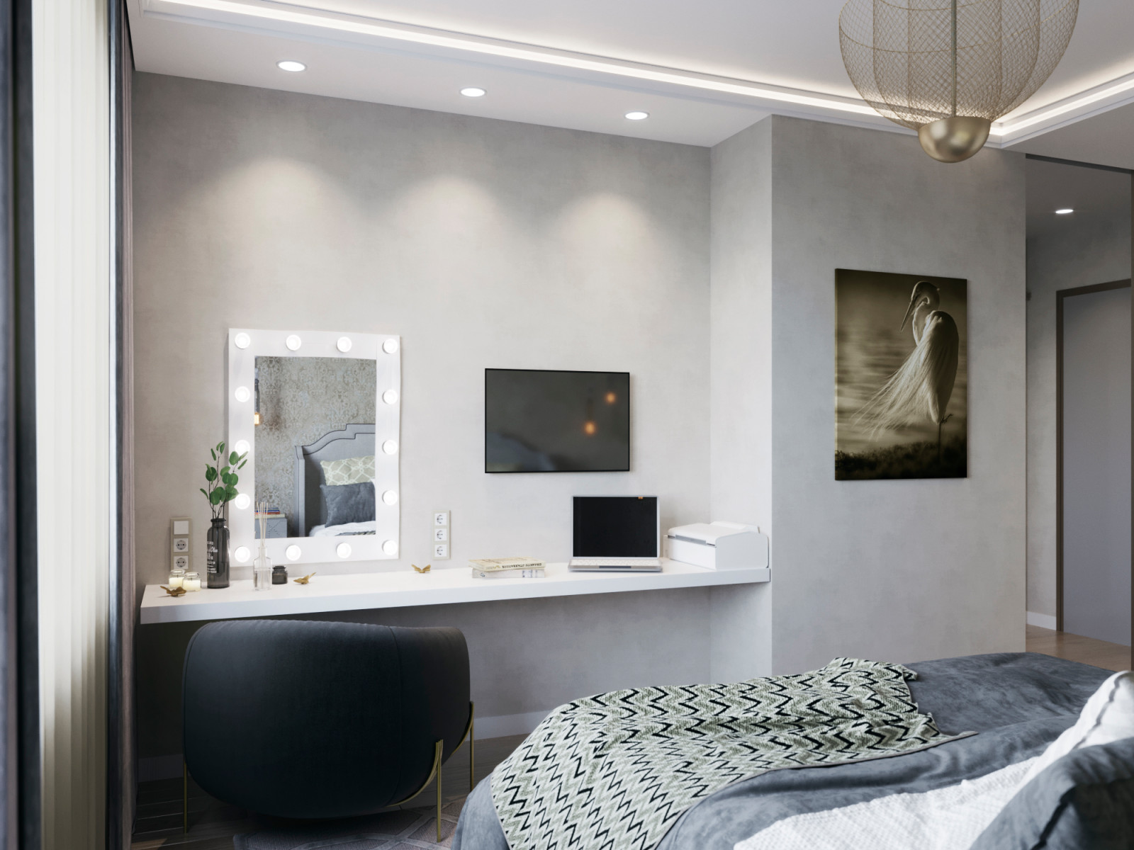 Восточные мотивы одного московского интерьера